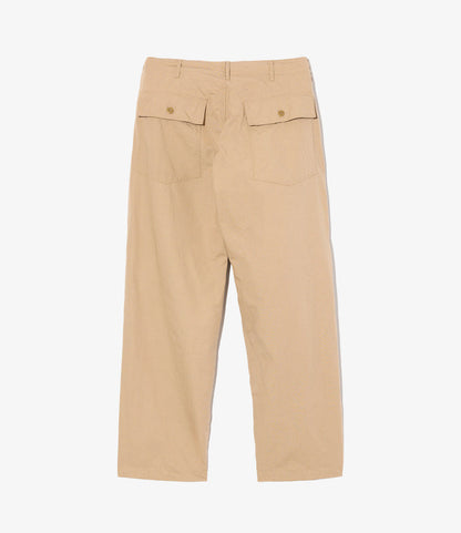 Fatigue Pants - Khaki Cotton Ripstop