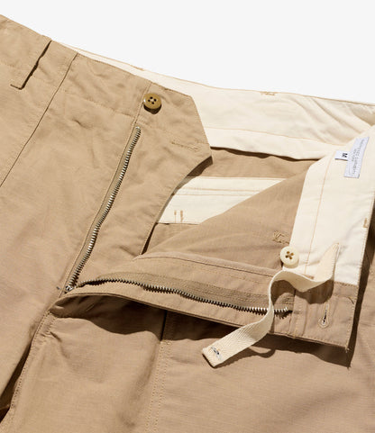 Fatigue Pants - Khaki Cotton Ripstop
