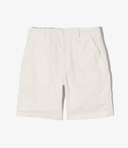 Fatigue Short - White 14W Corduroy