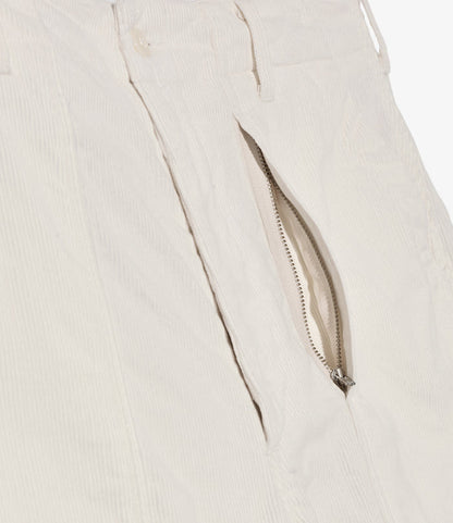 Fatigue Short - White 14W Corduroy