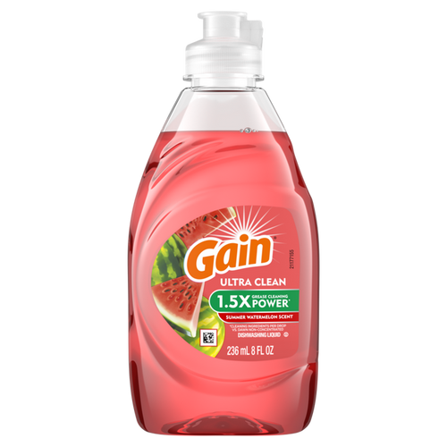 Gain Ultra Summer Watermelon Dish Soap - 8 oz