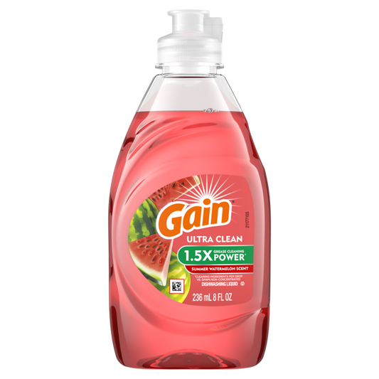 Gain Ultra Summer Watermelon Dish Soap - 8 oz