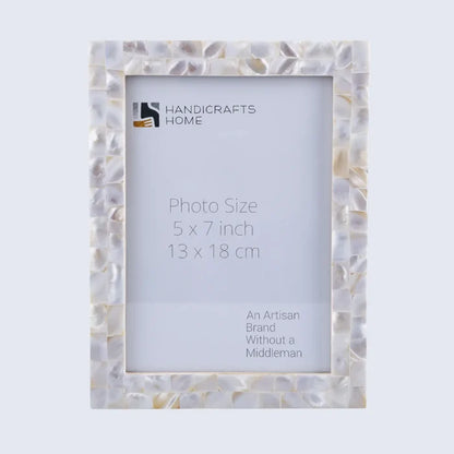 Gallery Wall Set – Mother of Pearl White 4x6 5x7 8x10
