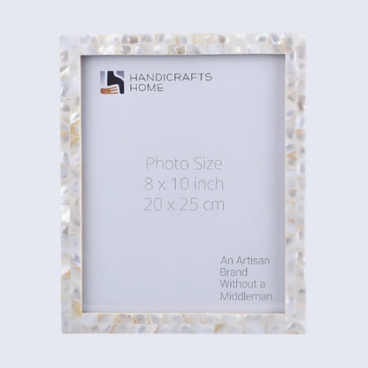 Gallery Wall Set – Mother of Pearl White 4x6 5x7 8x10