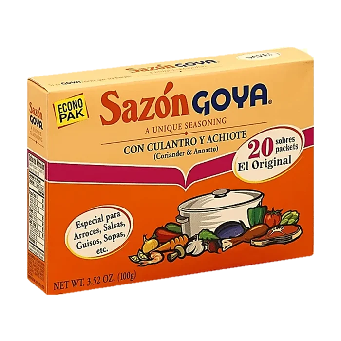 Goya Sazon Coariander & Annatto Seasoning Econo Pak - 3.52