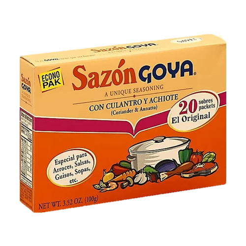 Goya Sazon Coariander & Annatto Seasoning Econo Pak - 3.52