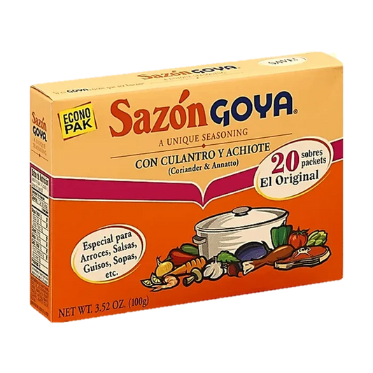 Goya Sazon Coariander & Annatto Seasoning Econo Pak - 3.52