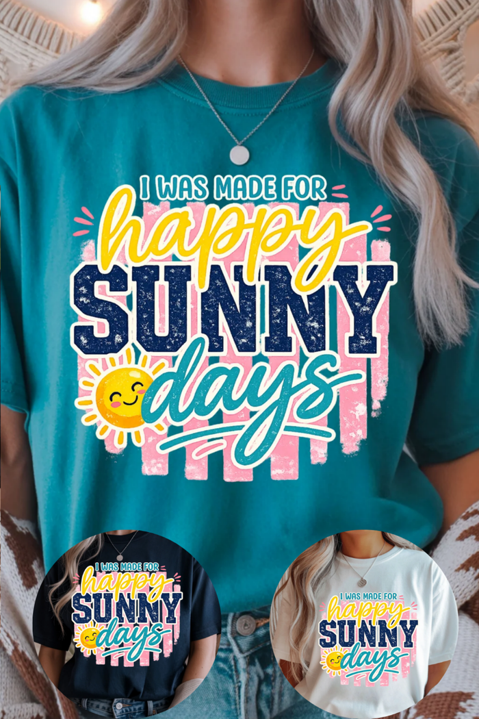 Happy Sunny Days Graphic Tee
