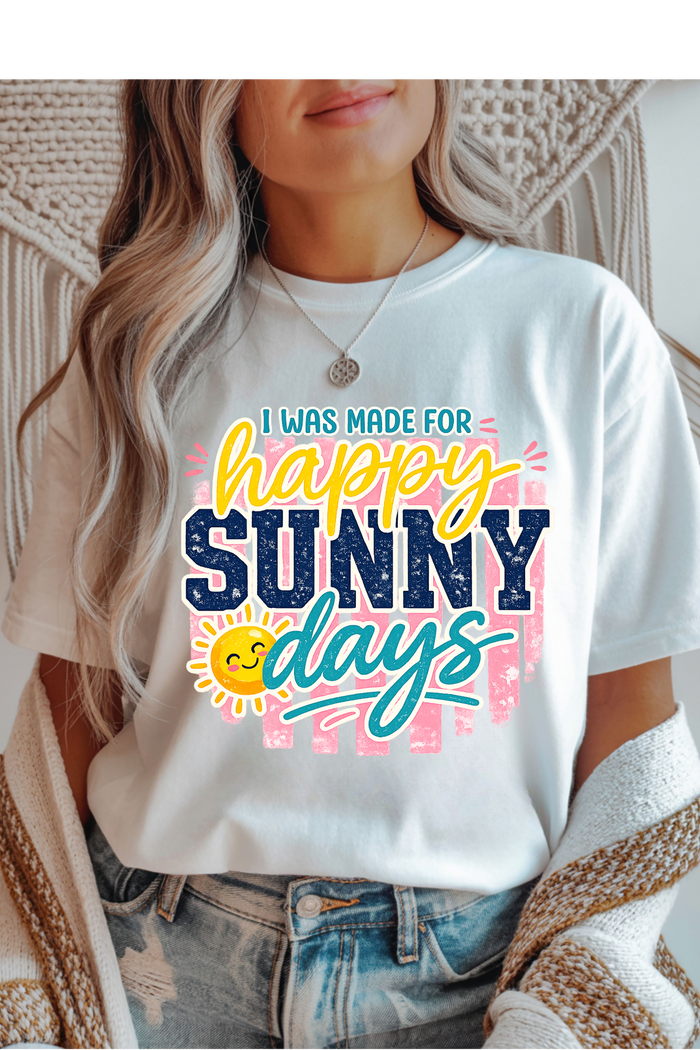 Happy Sunny Days Graphic Tee