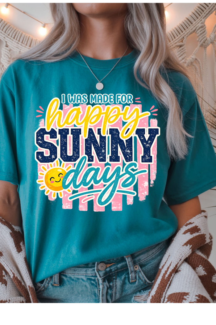Happy Sunny Days Graphic Tee