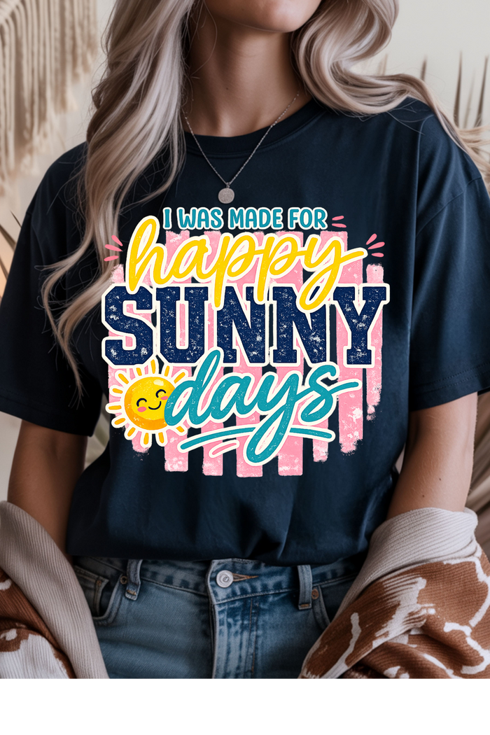 Happy Sunny Days Graphic Tee
