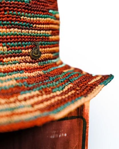 Hippie Hat - Terracota Multi for Nepenthes Los Angeles