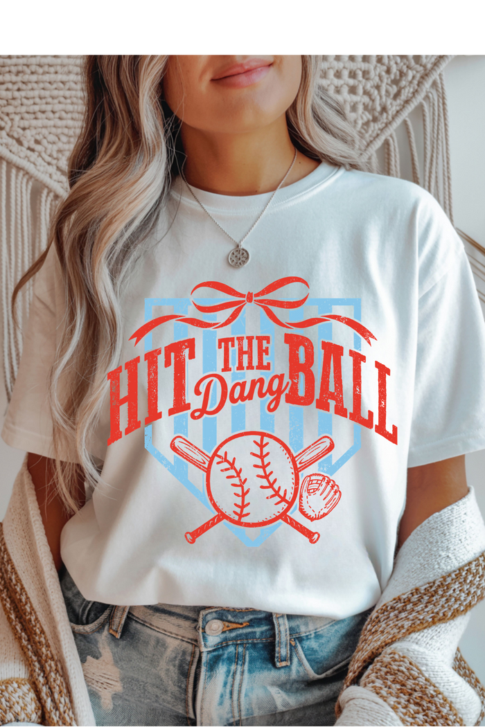 Hit The Dang Ball Graphic Tee