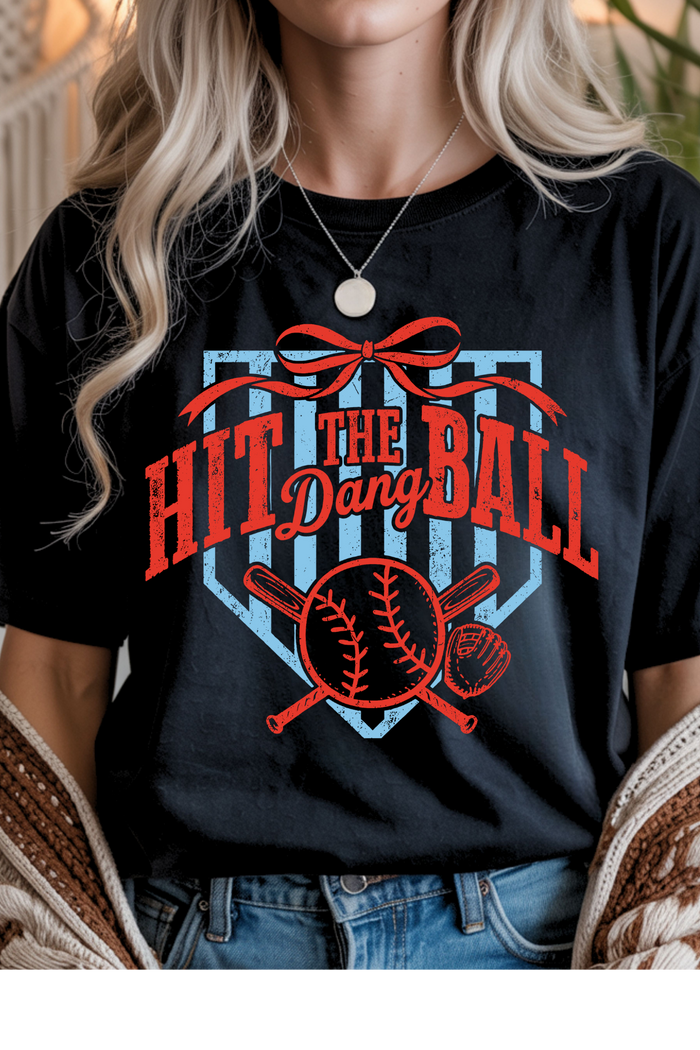 Hit The Dang Ball Graphic Tee