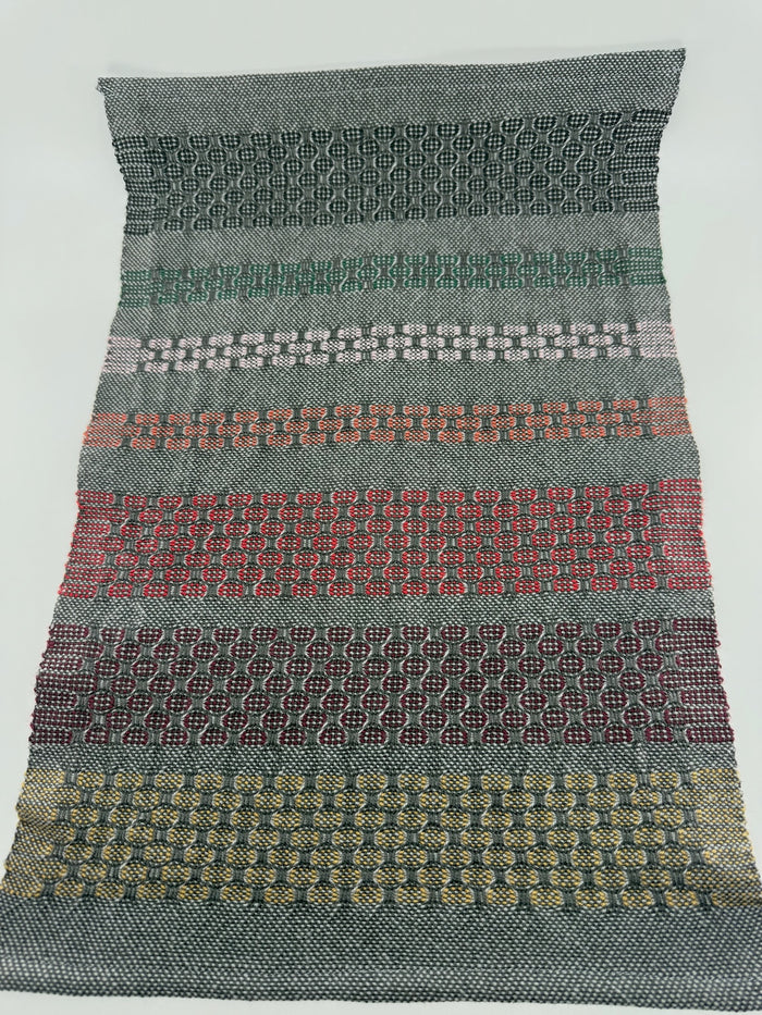 Huck Ovals - 4-Shaft Weaving Towel or Placemat Pattern