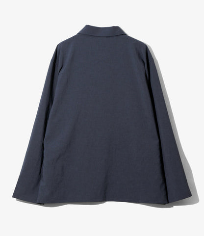 Hunting Shirt - Navy - Poly Oxford