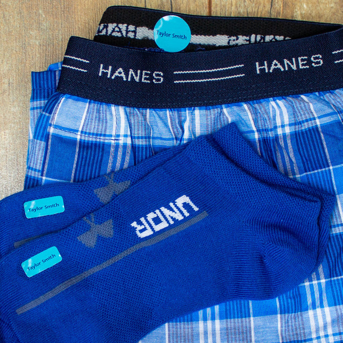 Iron-On Clothing Name Labels