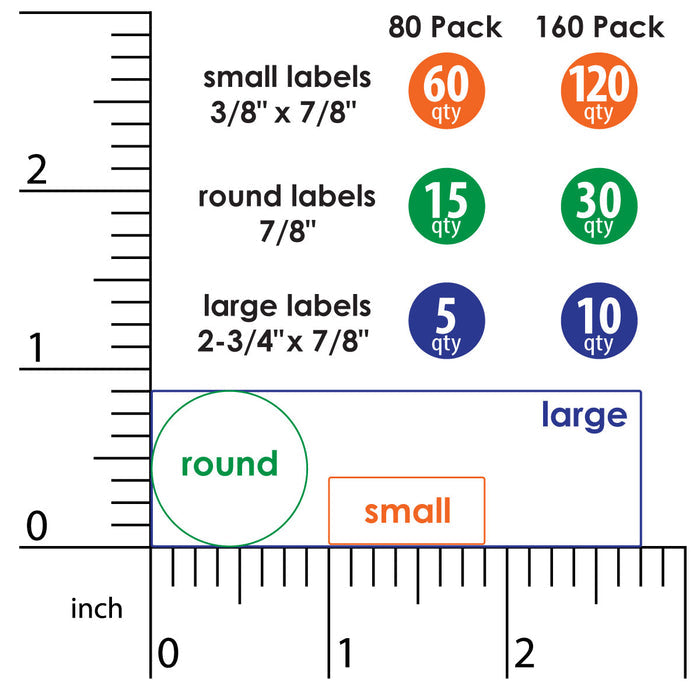 Iron-On Clothing Name Labels