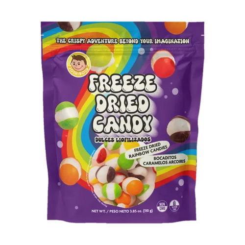 Josh Bosh Freeze Dried Candy Sour Rainbow 3.5 oz available at Mexmax INC, perfect for wholesale buyers.