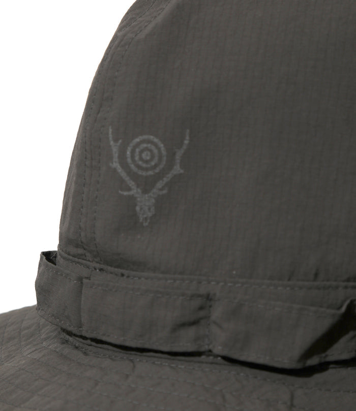 Jungle Hat - Charcoal - Nylon Ripstop