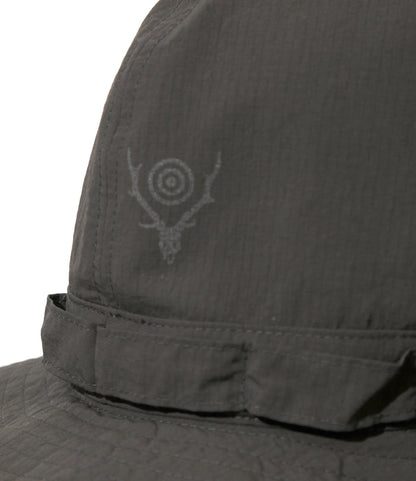 Jungle Hat - Charcoal - Nylon Ripstop