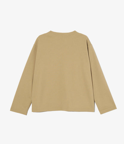 Knit Cardigan - Khaki Diamond Poly Knit