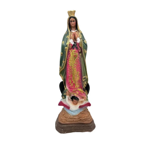 La Mexicana Virgen Guadalupe Corona Statue - 19.6"