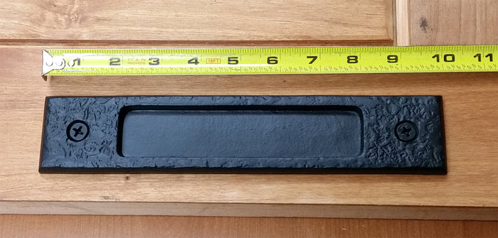 Large Flush Pull Handle - Finger Pull Handle  - "Easy Mount" - Wild West Hardware