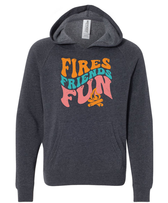 Life of Camp - Fires Friends Fun Hoodie|61718,61719,61720