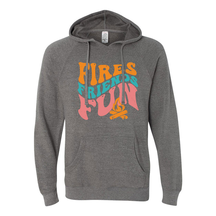 Life of Camp - Fires Friends Fun Hoodie|61707,61708,61709,61710