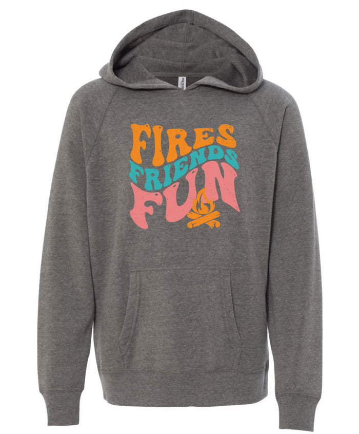 Life of Camp - Fires Friends Fun Hoodie|61704,61705,61706