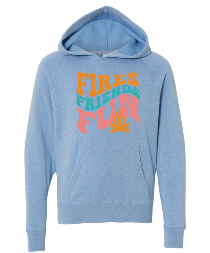 Life of Camp - Fires Friends Fun Hoodie|61711,61712,61713
