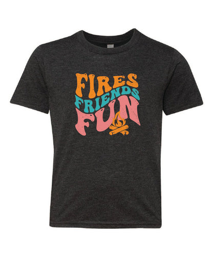 Life of Camp - Fires Friends Fun Tee|61546,61547,61548,61549,61550,61551,61552