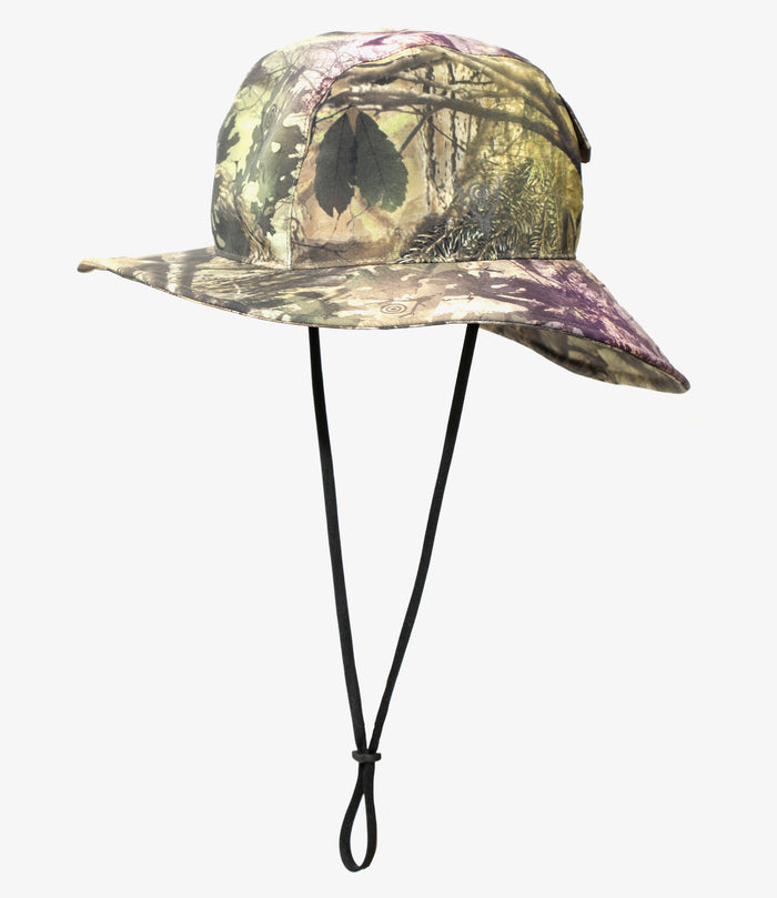 Long Brim Hat - Camo - Nylon Tussah / 3Layer