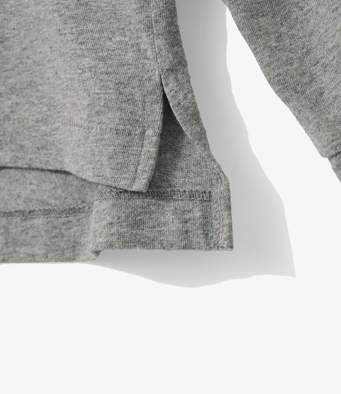 L/S Crew Neck Tee - Nepenthes Special - Heather Grey