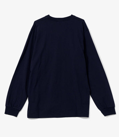L/S Crew Neck Tee - Nepenthes Special - Navy