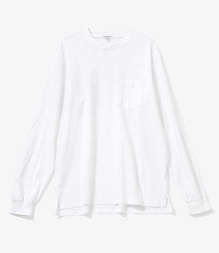 L/S Crew Neck Tee - Nepenthes Special - White