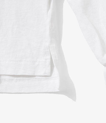 L/S Crew Neck Tee - Nepenthes Special - White