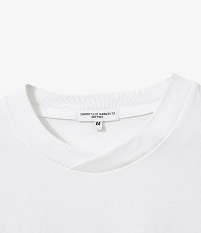L/S Crew Neck Tee - Nepenthes Special - White