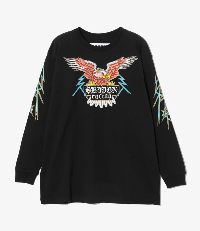 L/S Tee - Black - Eagle