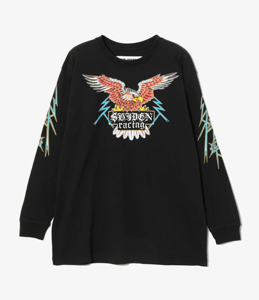 L/S Tee - Black - Eagle