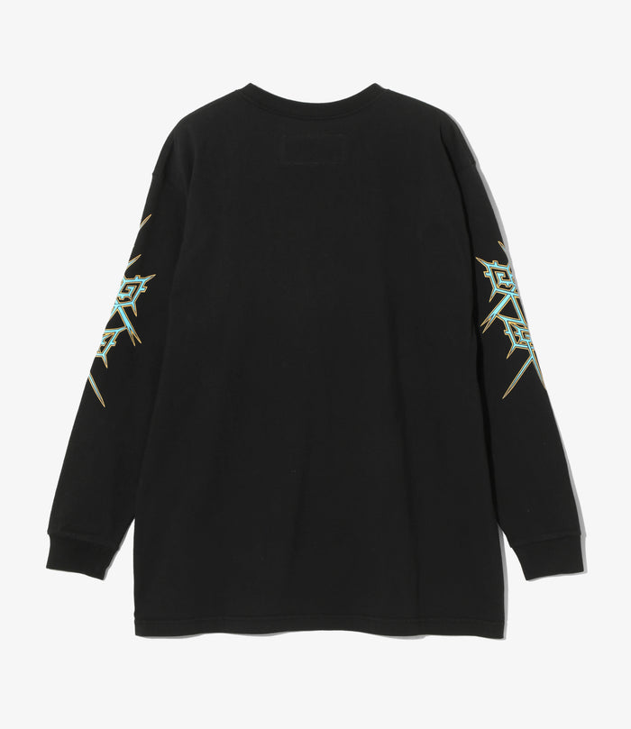 L/S Tee - Black - Eagle