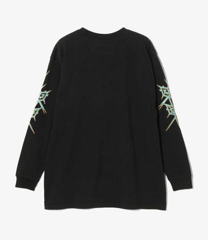 L/S Tee - Black - Eagle