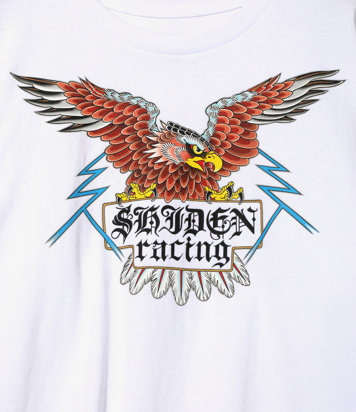 L/S Tee - White - Eagle