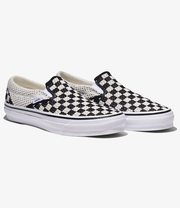 LX Classic Slip-On 98 EK - Checkerboard - Black
