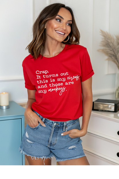 My Circus My Monkeys Graphic Tee