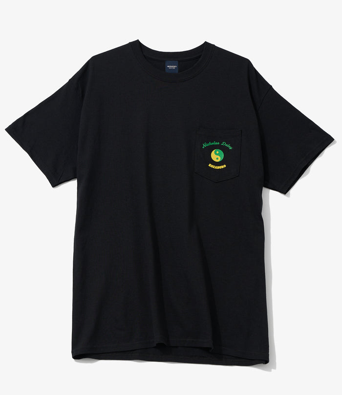 N.D. x Kozaburo x NNY - Ying Yang Tee - Black