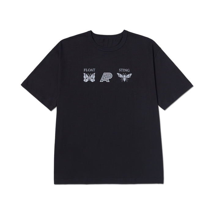 Needles x AP - T-Shirt - Black - Stack Logo