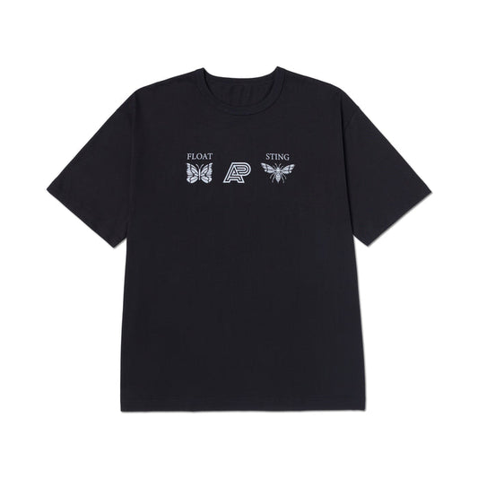 Needles x AP - T-Shirt - Black - Stack Logo