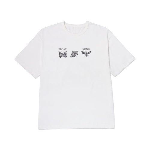 Needles x AP - T-Shirt - White - Stack Logo